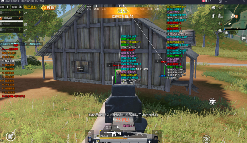 和平精英辅助【咪鸭容器直装】直播防录屏 漏打自瞄 人物透视 方框射线 人物距离 人物血条